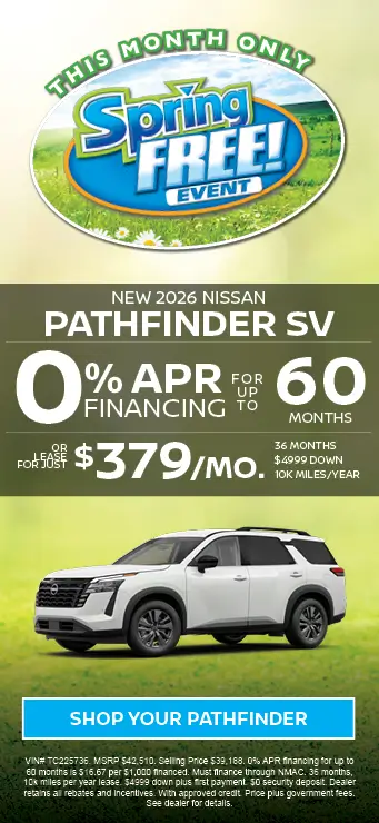 2026 Pathfinder Spring Free Event